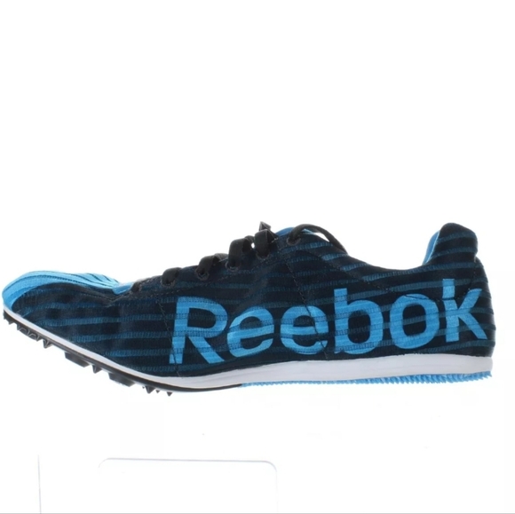 Reebok Mens London Distance Blue Track Shoes Running Shoe Athletic Shoes #9,12 - Picture 3 of 12